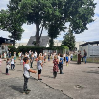 Bürgermeister Matthias Nerlich zu Gast an der Immanuelschule